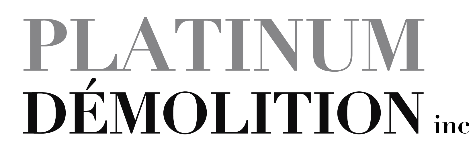 Démolition Platinum inc.