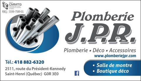 Plomberie J.P.R. inc.