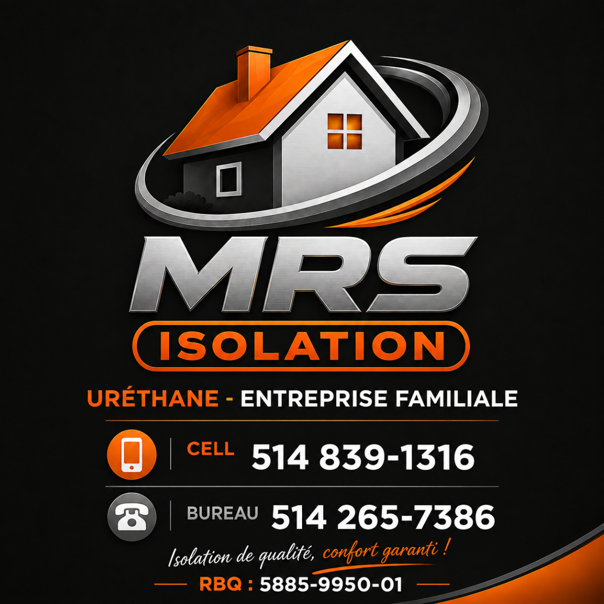 Mrs Isolation Inc., Isolation à Laval (1)